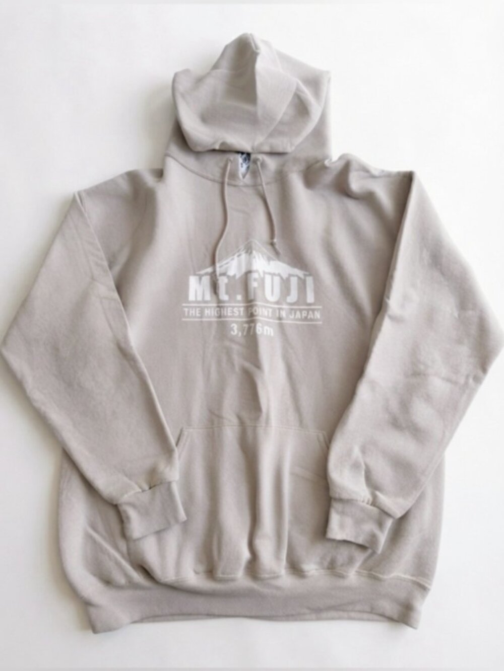 Mt. Fuji Beige Hoodie
